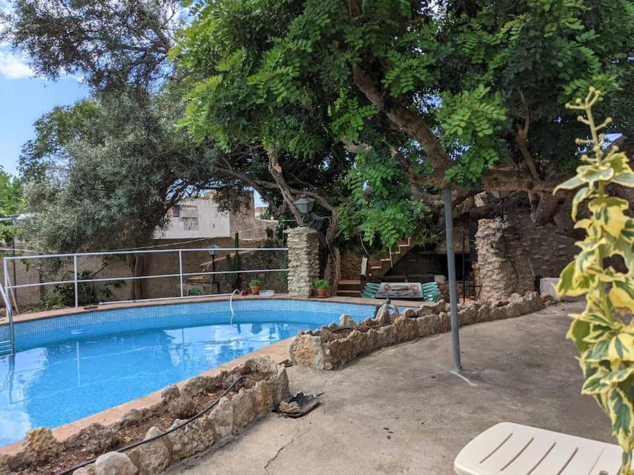 Casa Rural Frente Al Mar La Toscana Les Cases d'Alcanar Bagian luar foto